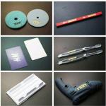 400W Desktop Hot Stamping Machine 80x90mm printable area for Paper Gift Cards