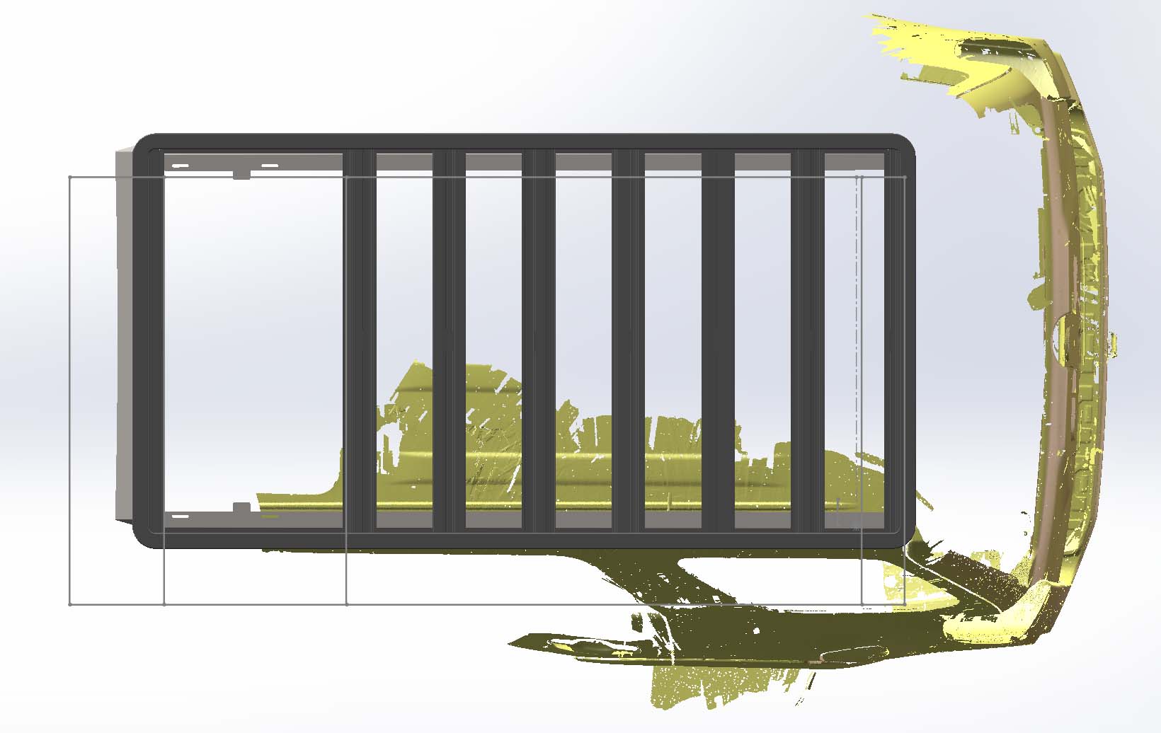 Black Aluminum Alloy Roof Rack Mount Basket for 4Runner Car Roof Off Road Accessories