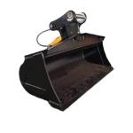Rotating Excavator Tilt Bucket For Mini 1 Ton KOMATSU PC30 PC40