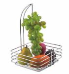 Modern Style Washable Basket Metal Black Wire Chest Freezer Organiser Fruit