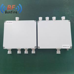 China IP67 Quadplexer 698-960/1710-2170/2300-2700/3300-3800MHz with 4.3-10 Female Connector factory