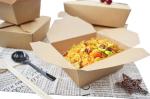 Salad Custom Printed Donut Boxes Food Grade Paper Leak Grease Resistant