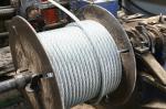 Stainless Steel Grade Fiber / Cotton Core Galvanized 1X7 Steel Wire Rope for