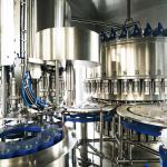 32 Filling head Small Scale Juice Bottling Equipment