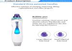 ems new model coreenne embout lotion pour hydro produit pour de la sonde pour