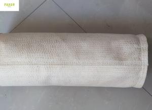 China Custom Industrial 550GSM Nomex Aramid Filter Bag With SS Wire factory