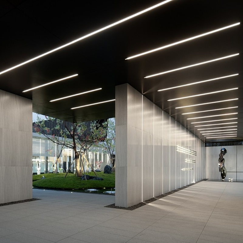 China PC Frosted W45.1mm Led Strip Aluminium profile led Extrusion IP44 6063 T5 on sale