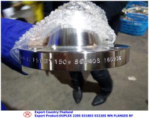 China ASTM A182 F60 S32205 2205 SO flange factory