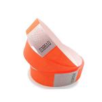 Paper Tyvek RFID Wristbands , Pre Printed HF RFID Wristband Access Control