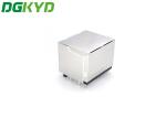 DGKYD59212288AE5A1DY1E022 2X2 Ports 180 Degree RJ45 Network Connectors With LED