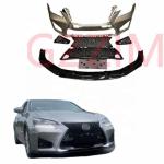 Lexus LX GS Upgrade To Aimgain Plastic Front Bumper Grille Low Spoiler Lip Body