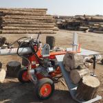 Wooden Bracket Household Small Wood Splitter Splitting Method Hydraulically 2