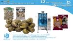 Semi-auto packaging machine for 20kg screw weighing and filling