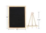 12 X 16 Diy Felt Letter Board , Custom Letter Board For Tabletop Display
