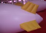 Customized 20ft Inflatable Advertising Signs Logo Designable 0.2mm Pvc Material