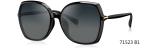 Frey Lens Non Polarized Sunglasses Plastic Frame Fashionable Cat Eye