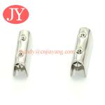 jiayang metal logo aglet engraved logo laser logo shoelace cord end tips