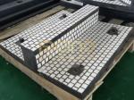 Rubber Ceramic Liners Ceramic And Rubber Composite With Steel Plate