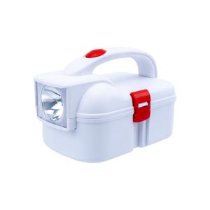China Travellers Survival First Aid Kit In Flashlight Torch Box With Batteries factory