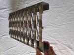 Industrial Mezzanines Diamond Safety Grating Aluminum Metal Stair Treads Anti