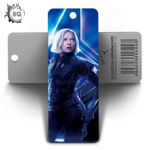 China Custom Plastic 3D Lenticular Bookmark With Flip Effect CMYK Printing factory