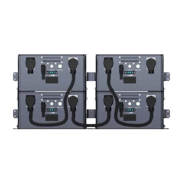 Deep Cycle 51.2V 25.6V 12.8V 420AH Lithium Ion Battery Pack System Fast Charging