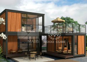 China Modern Design Prefabricated Modular Homes 2 Floor Type Hurricane Proof factory