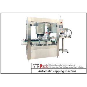 Stainless Steel Essence Packing Bottling Filling And Capping Machine With PLC
