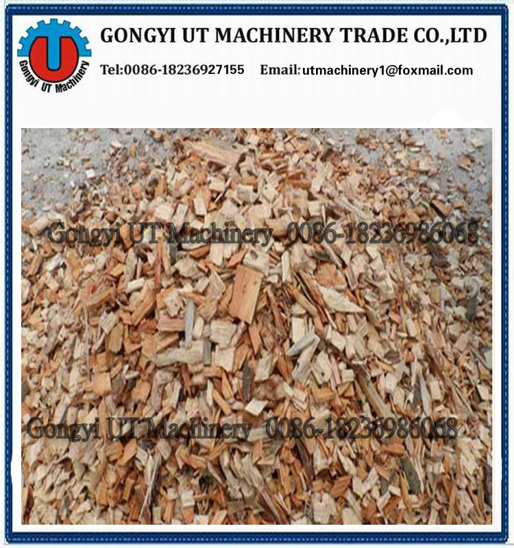90KW 380V Wood Pallet Crusher Machine With Magnetic Separator