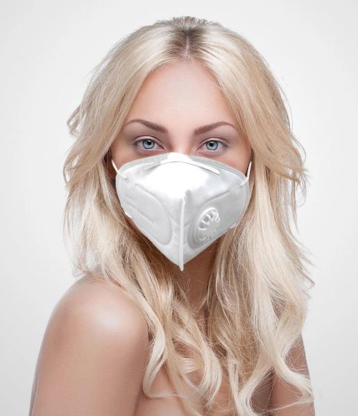 Eco Friendly KN95 Respirator Face Mask With Valve Personal Respiratory