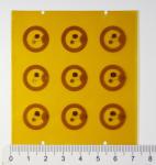 Micro Metal 213 RFID Hard Tag FPC 8.7*8.7mm Double Copper Antenna