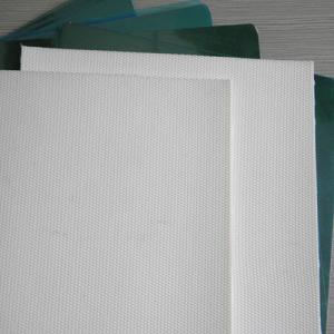 China Heatproof Performance White Silicon Rubber Cushion Pad For Smart Card Lamination factory