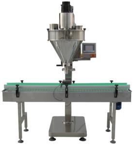 China Coffee Dry Powder Filling Machine For Bottle / Jar 380V 3 Phase Touch Screen factory