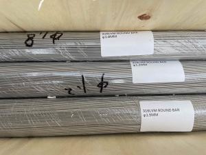 China Implant Stainless UNS S31673 316LVM Round Bar Rod ISO 5832-1 ASTM F138 factory