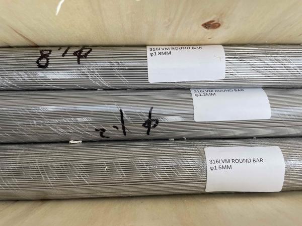 1.4441 UNS S31673 316LVM Cold Worked Stainless Steel Round Bar Rod ASTM F138 ISO
