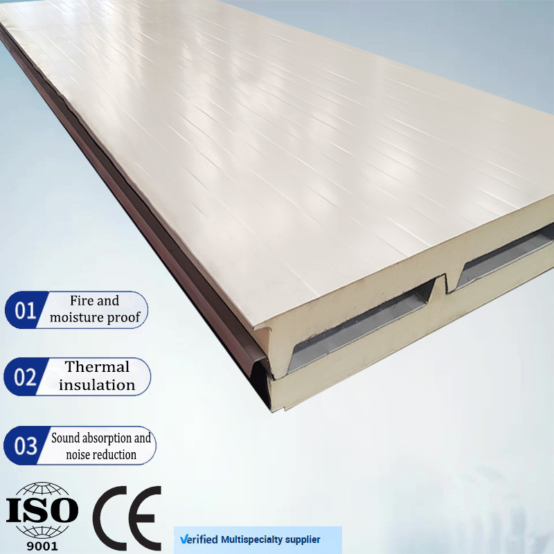 Contemporary Design PU Sandwich Roof Panel for Insulation Plant Warehouse Construction