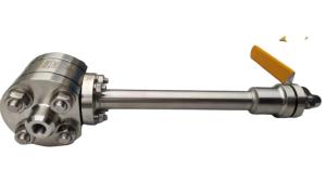 China ANSI / ASTM Cryogenic Ball Valve SS304 For Extension Tube Butt Welding factory