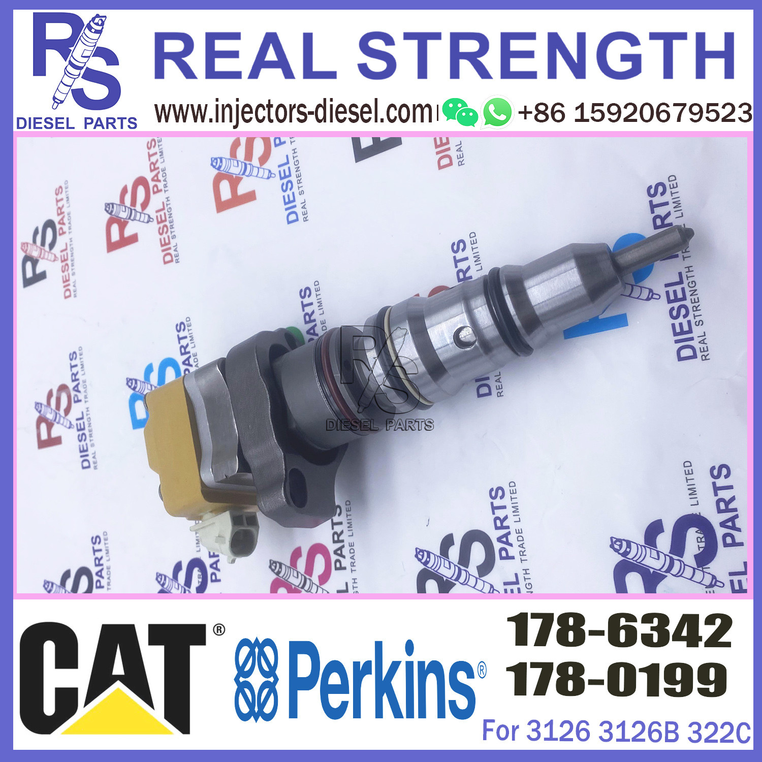 3126B Fuel injector 1786342 Diesel Engine Parts 3126 Fuel Injector 178-6342 for Diesel engine injector