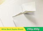 Coated Paperboard carton board White Back Duplex Board Sheet / Roll 250gsm ~
