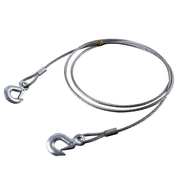 Rollback Crane Wrecker Tow Truck Steel Winch Cable Wire Rope Non-Alloy 6x19 IWRC