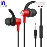 HiFi Bass Stereo Sound Noise Cancelling Earphones With Remote Volume Control