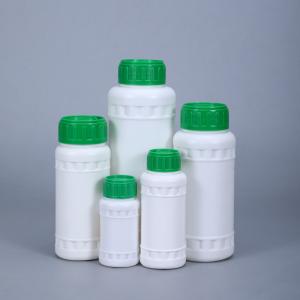 China 500ml White HDPE COEX Plastic Bottle for Pesticides Screw Cap and Chemical Resistant factory