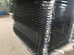 Customized Black Zinc Steel Metal Garrison Fence Panels Maintenance Free