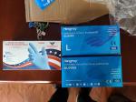 Powdered Nitrile Disposable Examination Gloves FDA 510K CE