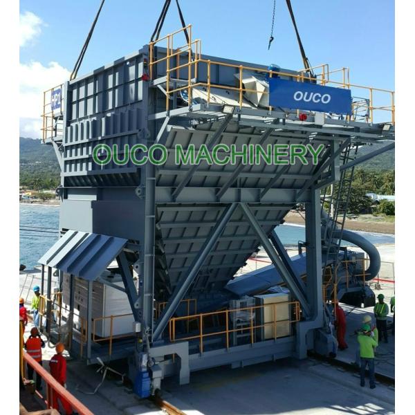 CCS 80T Rail Mounted 40CBM Clinker Cement Hopper