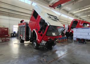 China 16000L Water 6000L Foam Rescue Fire Truck With 6 Seats factory