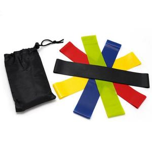 China 25LBS 35LBS Natural Latex Resistance Bands OEM Light Medium Heavy factory