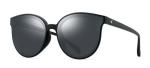 Parim Ladies Polarized Sunglasses , Black Blue Pink Lens Women Plastic Frames