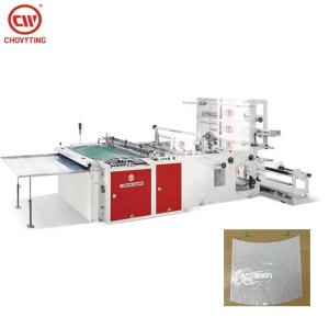 China PE Shrink Film Bottom Seal Plastic Bag Machine For Sausage Meat Cheese Packing factory