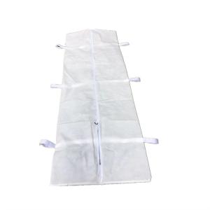 China Four Handles Dead Body Bags , Funeral Body Bag Customized LOGO Waterproof factory